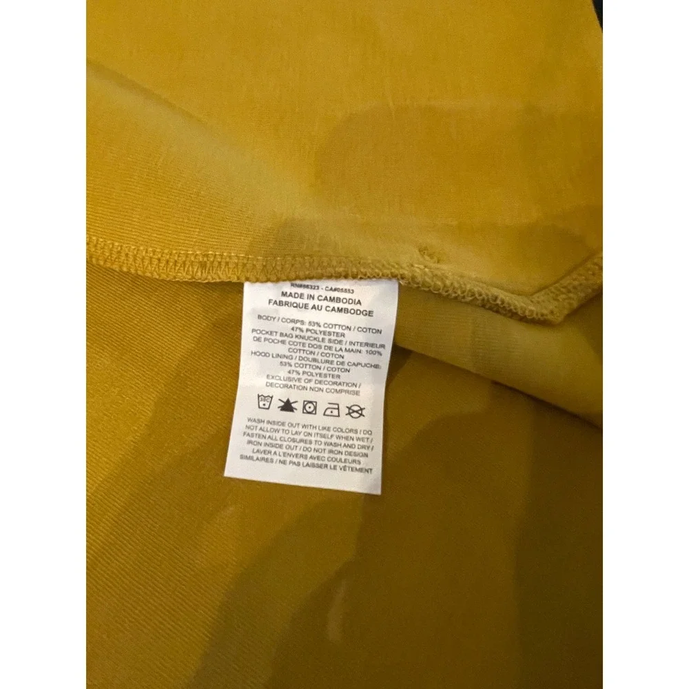 Nike Mens Tech Fleece Full Zip Hoodie Mustard Yellow HV0949-352 XXL NWT